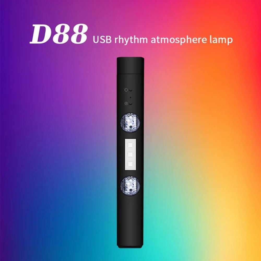 LED ambiance intérieur RGB voiture USB - Équipement auto