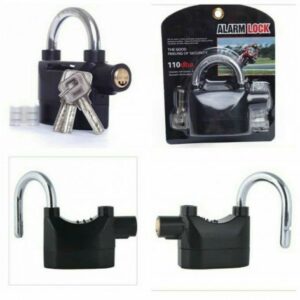 Cadenas de sécurité avec alarme 110 dB